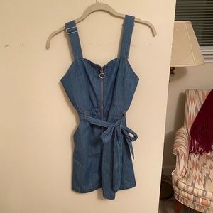 F21 denim dress
